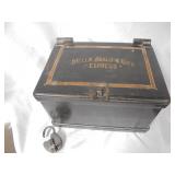 Wells Fargo State Coach Cast Iron Safe Box