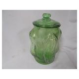 Planters Peanut Jar, Green
