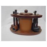 Tobacca Pipe Set with Holder