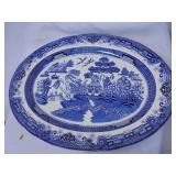 Blue Willow Large Serving Tray