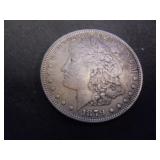 1879 Morgan dolar (no mint mark)