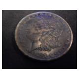 1897 Morgan dollar (no mint mark)