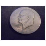 1974 (D) Eisenhower dollar