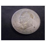 1972 (D) Eisenhower dollar