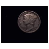 1937 D Mercury Dime