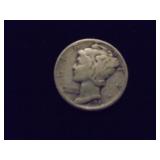 1943 P Mercury Dime