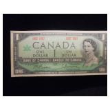 1967 Canada 1 dollar bill
