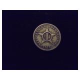 1915 Cuba Un Centavo