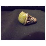 Ireland 925 marked ring with stone