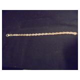 7" .999 silver bracelet