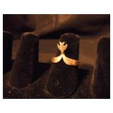 James Avery Sterling silver dove ring