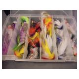 Lot of hand tied flies