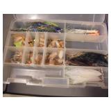 Lot of hand tied flies