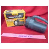 Cyclops rechargeable LED spotlight