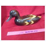 Wooden decor duck