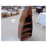 Wonderwood Inc. Canoe bookcase