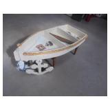 Decorative Boat/Fishing Table