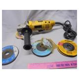 DeWalt  4 1/2" angle grinder