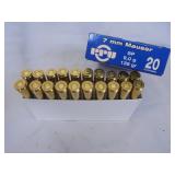 PPU 7mm Mauser,  139gr,  20 rounds