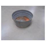 #2 Galvanzied Wash Tub