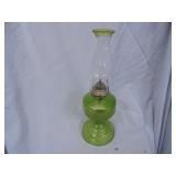 Oil Lamp, Green