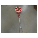 Metal Lollipop Christmas Decor