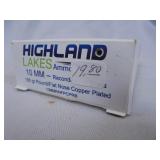 Highland Lakes 10mm 180gr ro/flt nosed copper plae