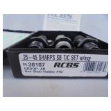 RCBS .25-45 sharps SB T/C set