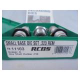 RCBS small base die set .223 REM