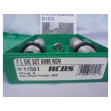 RCBS fl die set 6mm REM