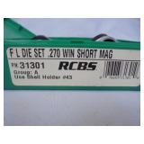 RCBS FL DIE SET  .270 WIN SHORT MAG