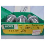 RCBS 3 DIE SET  45/70