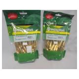 Lot of 2 Remington 7mm-08 brass cases (100 total)