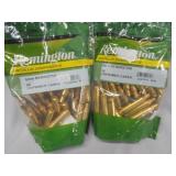 Lot of 2 Remington 6mm REM brass cases (100 total)