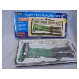 Heavy Duty Hand Riverter Set, New