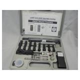 Laser gun bore sighting system