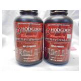 Lot of 2 Hogdgon Hornaday rifle powder