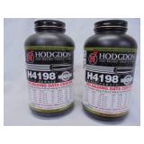 Lot of 2 Hodgdon H4198 rifle powder