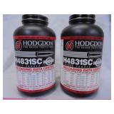Lot of 2, Hodgdon H4831SC rifle powder