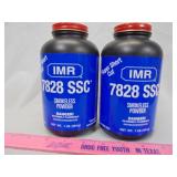 Lot of 2, IMR 7828 SSC smokeless powder