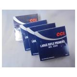 500 ct, CCI Lg rifle primers #200
