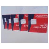 500ct, Federal Lg pistol primers #150