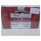 Nosler Accubond, 7mm, .248" Sptzer, 168gr, 100ct