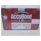 Nosler Accubond, 6.5mm, .264 Spitzer, 142gr, 100ct