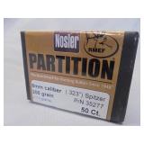 Nosler Partition, 8mm, .323 Spitzer, 200gr, 50ct