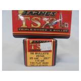 Lot of 2, Barnes TSX, 25cal, 115gr