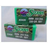 Lot of 2, Sierra 8mm, 220gr