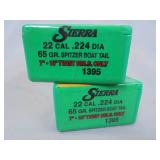 Lot of 2, Sierra, 22cal, 65gr