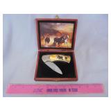 Horse knife in case