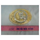 ATI State of Lousiana belt buckle